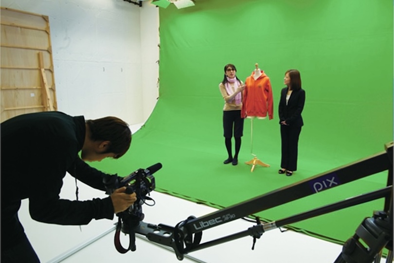 【studio05】クロマキー撮影イメージ