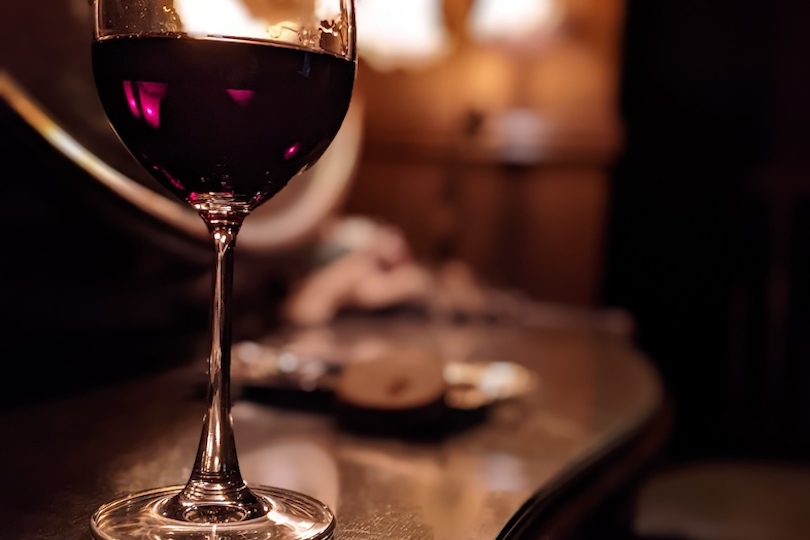 バーのような雰囲気で撮影可