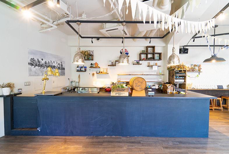 バーカウンターあり