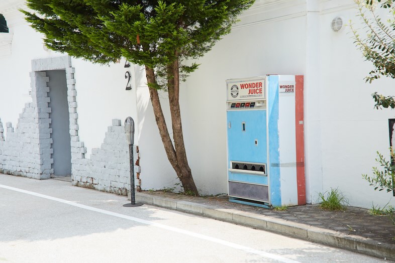 海外の街並みを演出