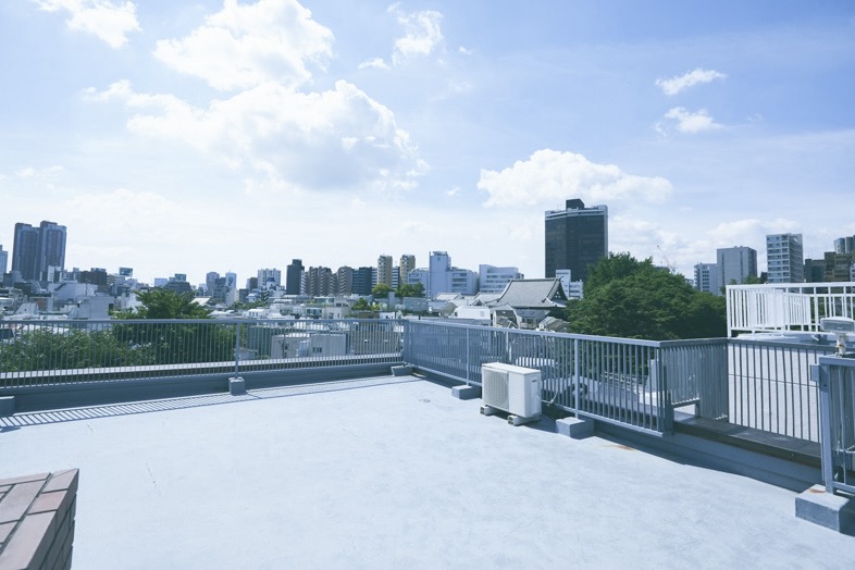 【屋上】屋上スペースはMV・広告撮影などにおすすめ