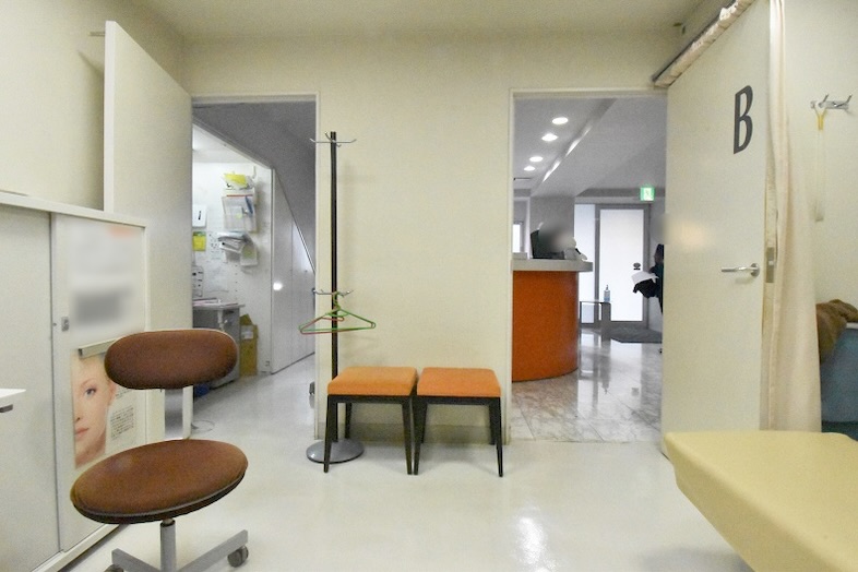 診察室の入口