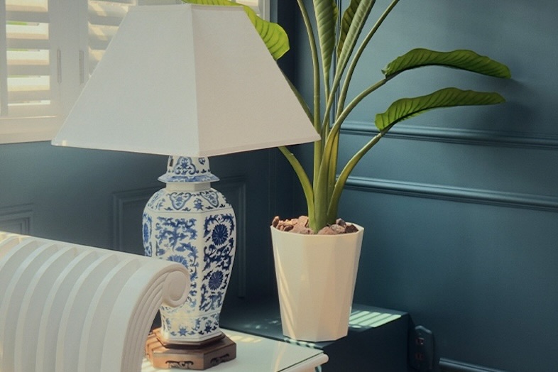 撮影の背景にもなる植物
