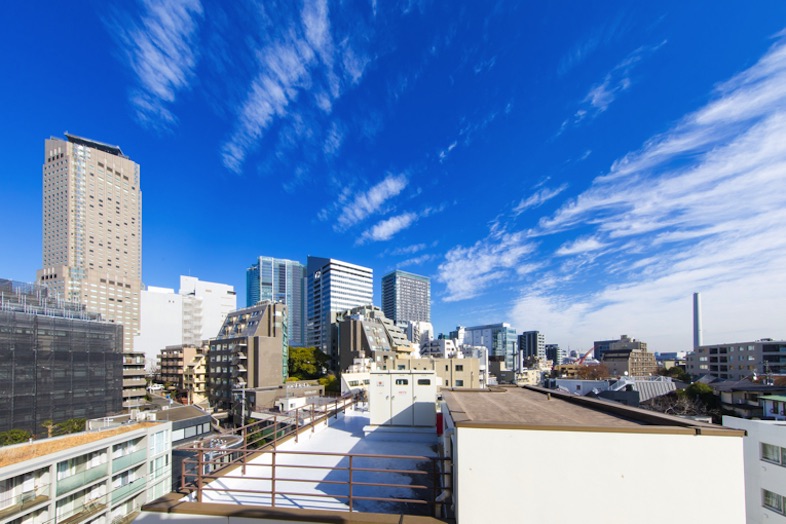 バルコニー東側(日中)