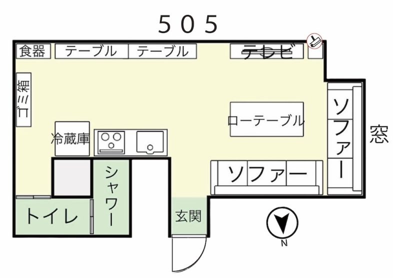 【505】平面図