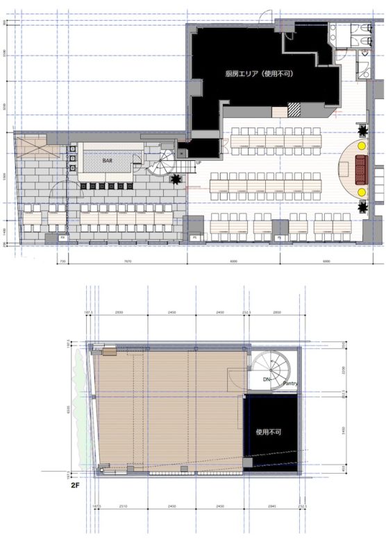 GOBLIN.恵比寿HALL店｜平面図
