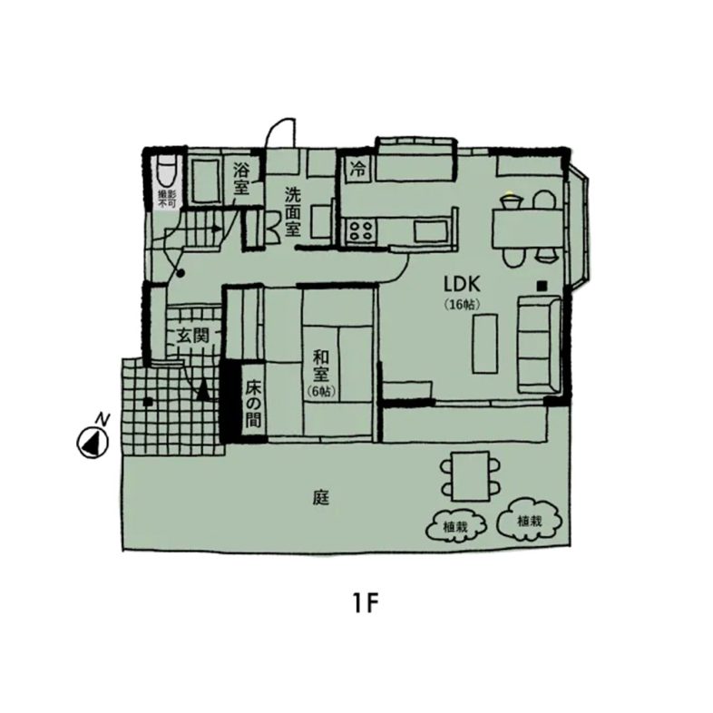 【1F】平面図