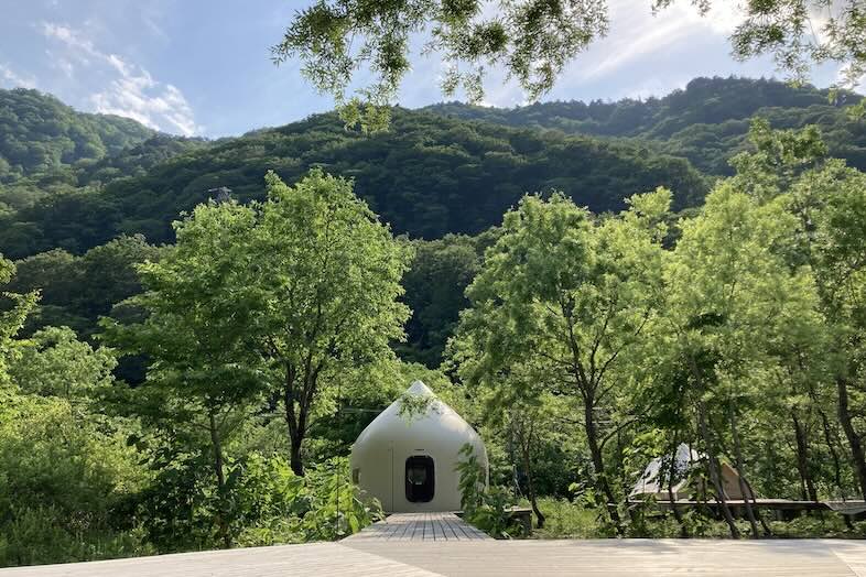 DOAI VILLAGE -キャンプエリア-｜のどかな自然の風景を撮影できます