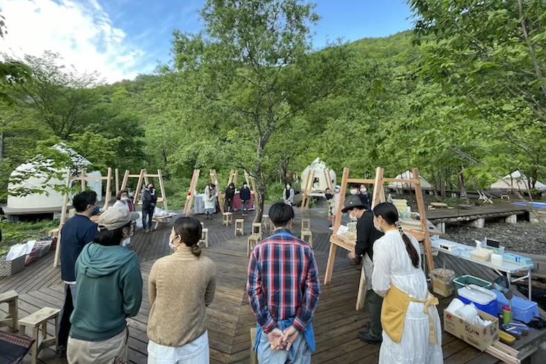 DOAI VILLAGE -キャンプエリア-｜緑豊かな自然の中でBBQシーンの撮影が可能