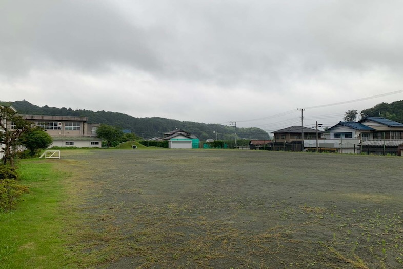 広々としたグラウンドだから大規模から小規模まで撮影可能