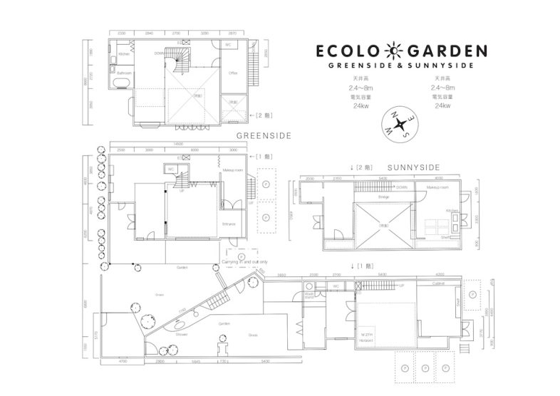 ECOLO GARDEN GREEN SIDE/SUNNY SIDE