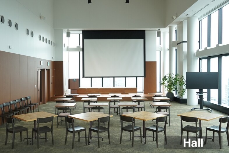 【Hall】ミートアップや交流会シーンの撮影に最適