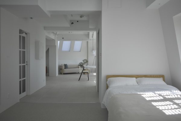 ベッドでの起床シーン撮影に最適