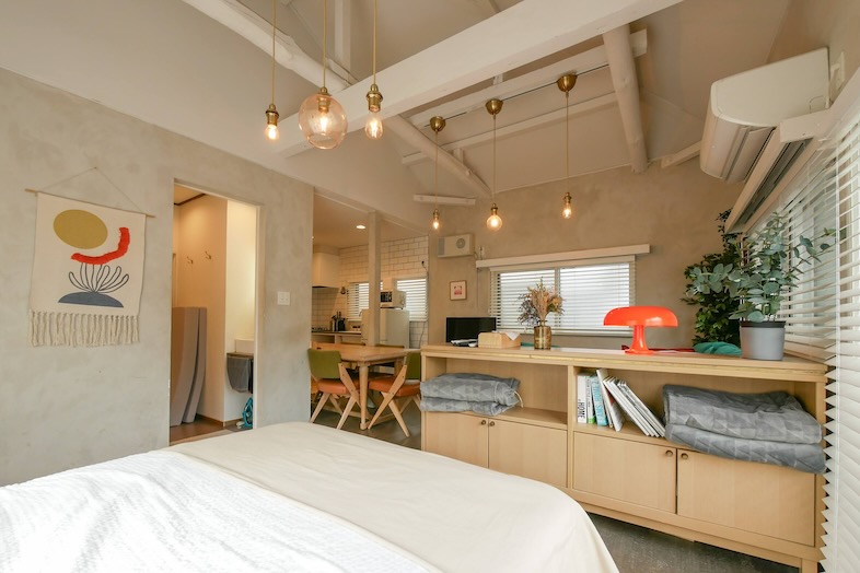 846apartment / 2F｜開放感のある空間であらゆる生活シーンを撮影可能