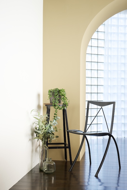 studio SPINDLE｜【WOOD FLOOR】アーチの奥行きを活かしたミニマルなカットが撮れる