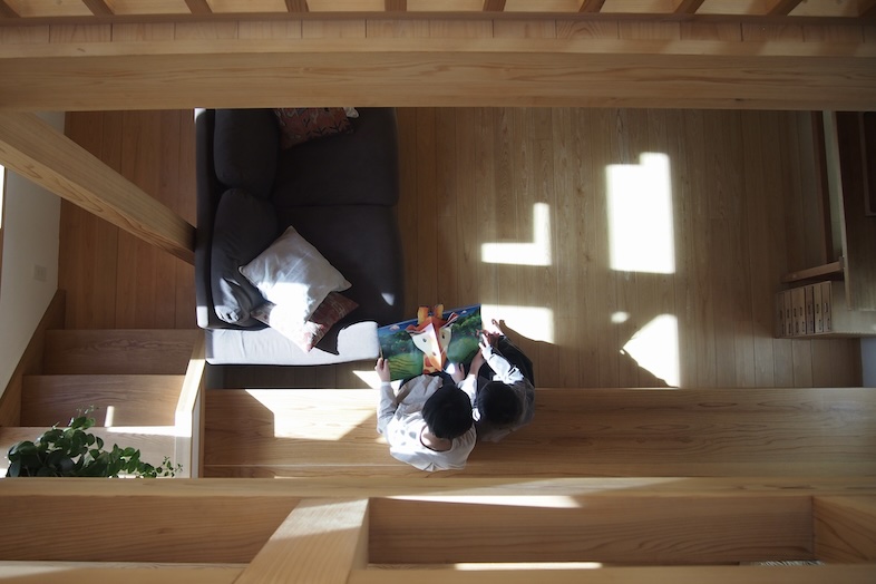 木のいえ kashiwa｜2Fからの俯瞰撮影イメージ