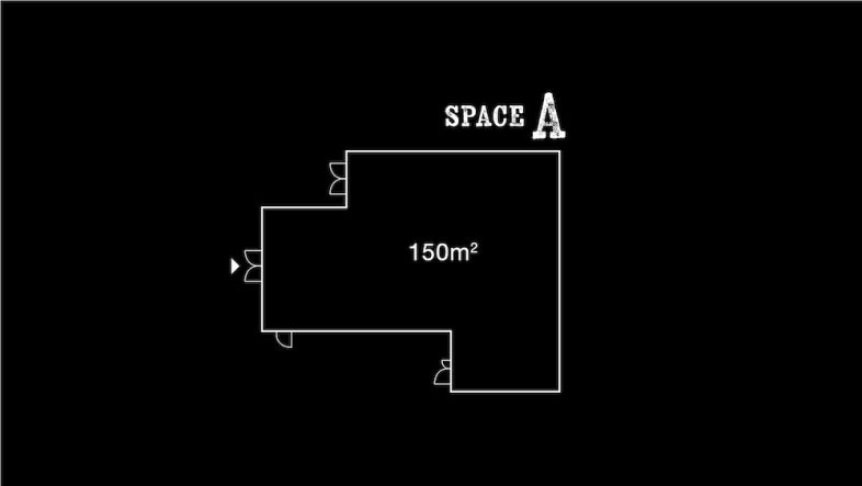 【平面図】スペースA