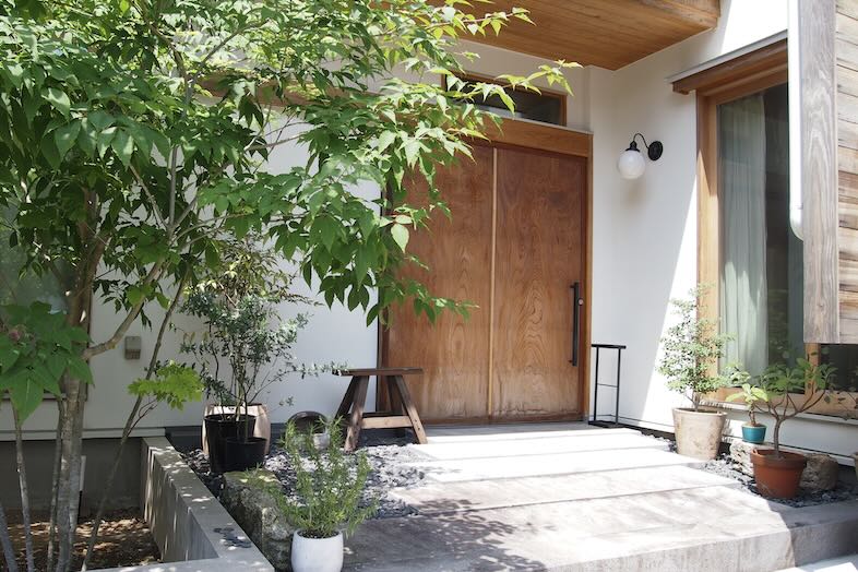 木のいえ kashiwa｜外観・玄関スペース