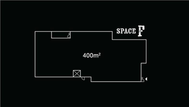 【平面図】スペースF ※一部プライベートゾーンあり