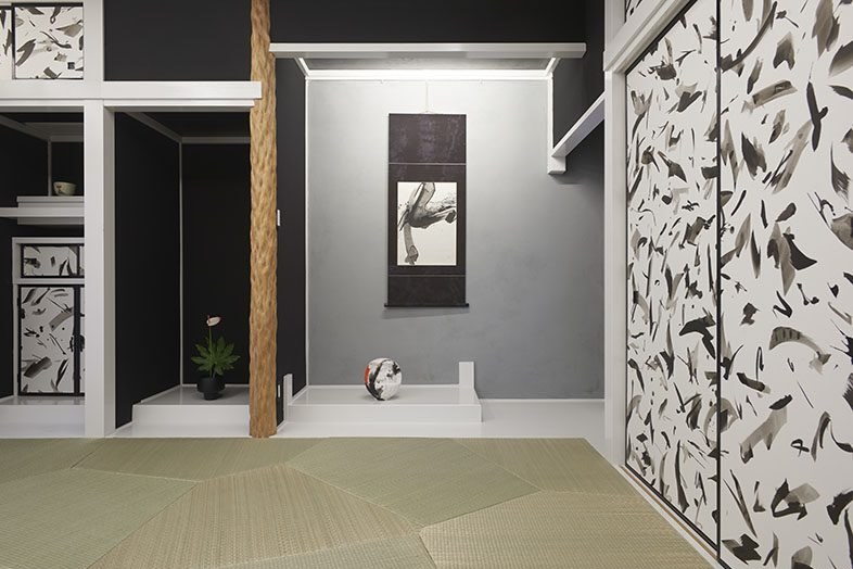 GOBLIN.川崎LOUNGE店｜【Japanese Room】床の間の掛け軸や幾何学的な畳「ヴォロノイ畳」がエモーショナルな和空間