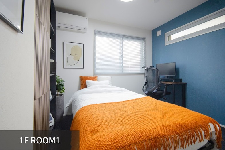 ヒカリノイエ目黒｜【1F/ROOM1】ベッド