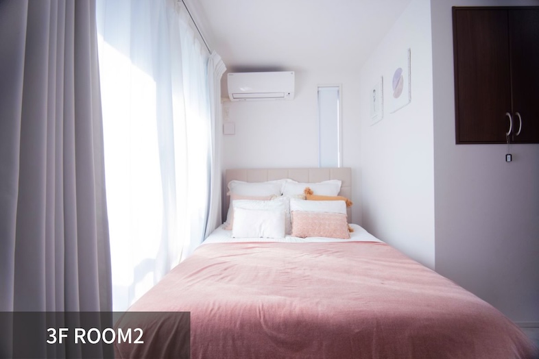 ヒカリノイエ目黒｜【3F/ROOM2】ベッド