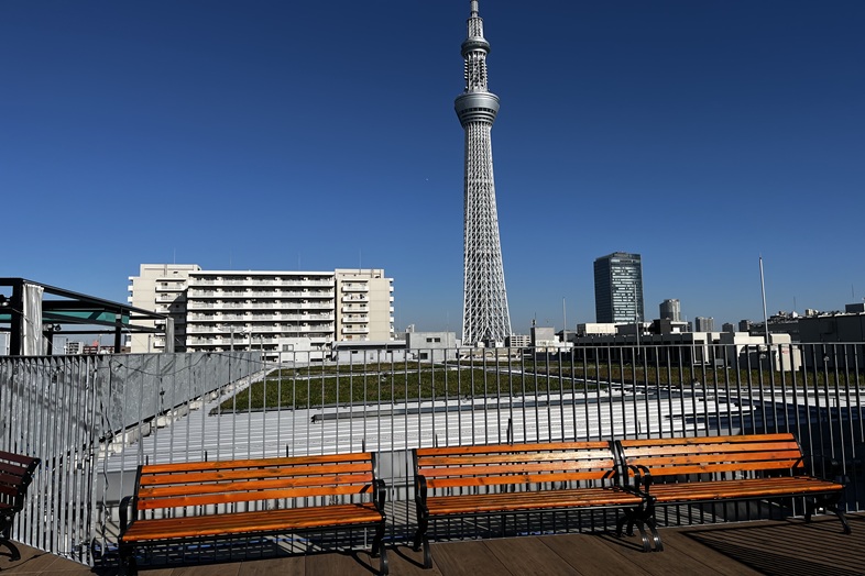 すみだパークレンタルスペース屋上
