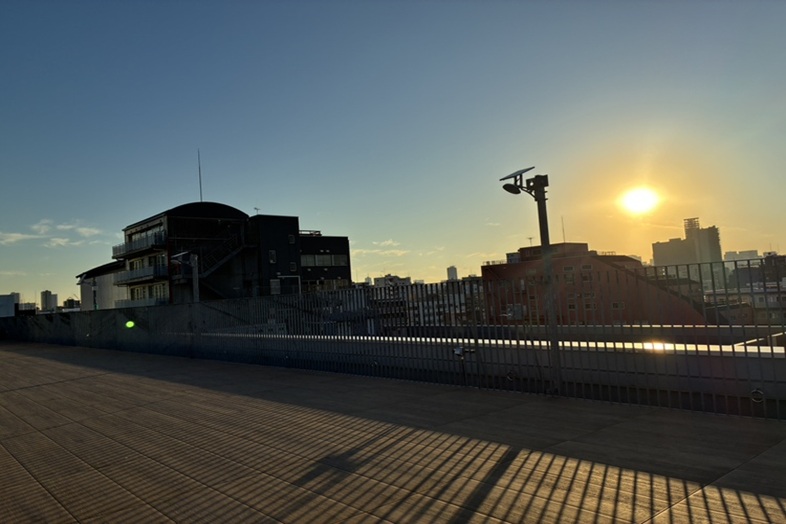 すみだパークレンタルスペース屋上｜時間帯によって異なる表情が楽しめるロケーション