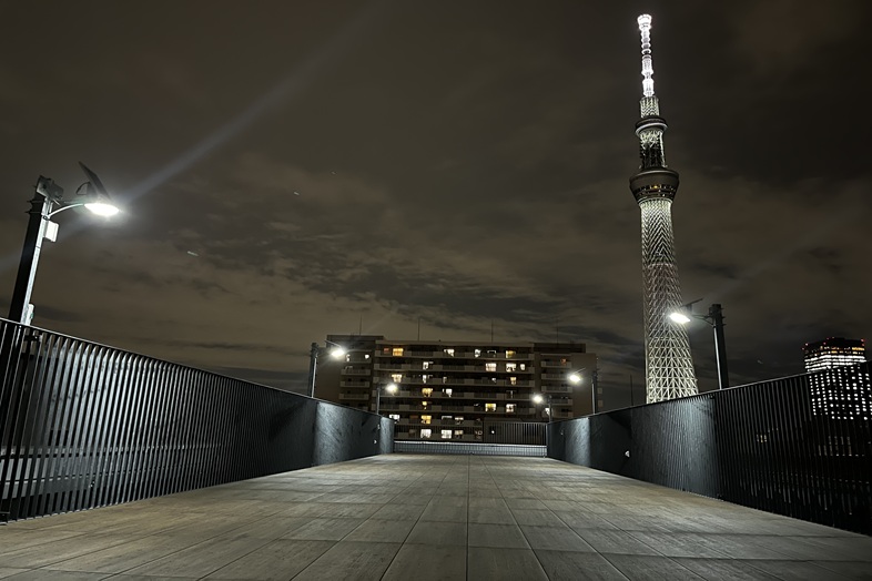 すみだパークレンタルスペース屋上｜ミュージックビデオやナイトシーンに最適な撮影スポット