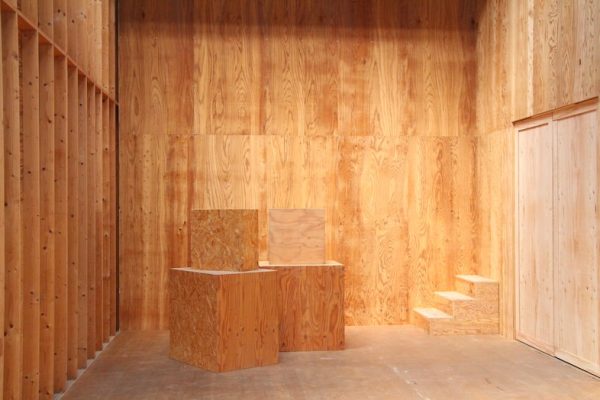 【2F/Woodroom】ステアやウッドボックスのあるウッドルーム