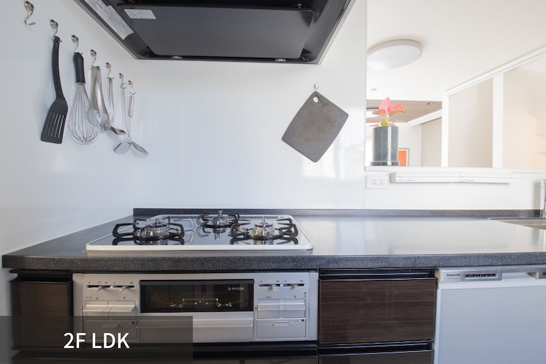ヒカリノイエ目黒｜【2F/LDK】ガスコンロ