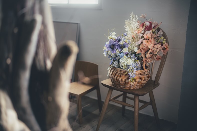 【備品/小物】お花やフェイクグリーンも有