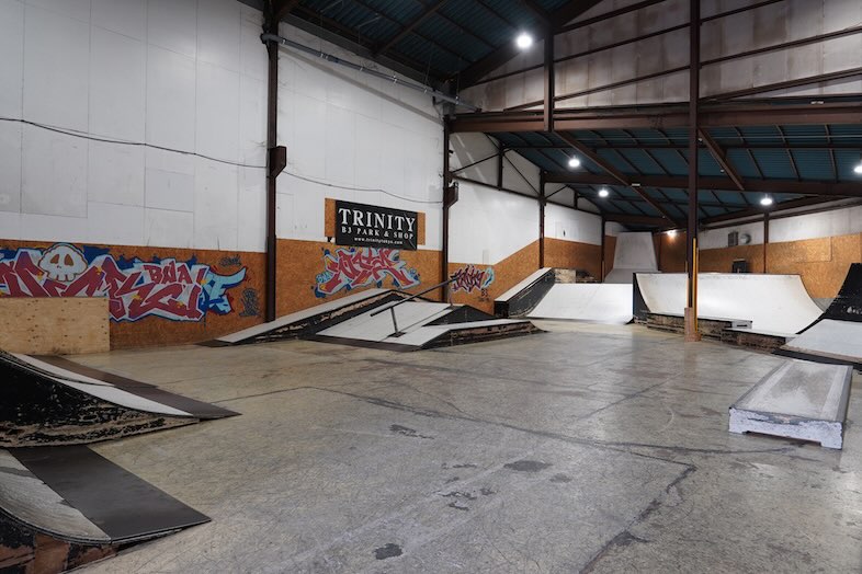 舟渡TRINITY B3 PARK｜ストリート系動画やアクション撮影に適したレイアウト