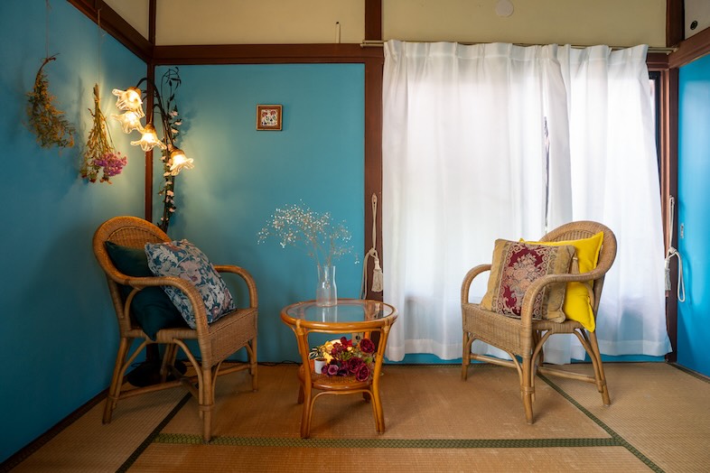 アトリエ翠雨｜【2F】天空の庭園サロンをコンサプトとした一室