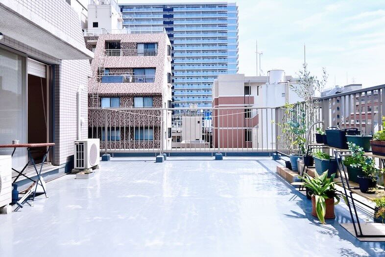 SHATTERS PentHouse｜ガーデニング・BBQシーンの撮影に最適