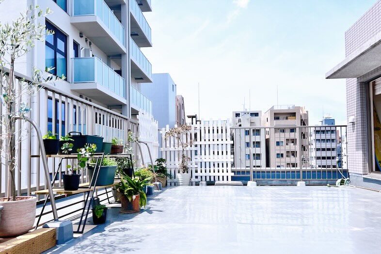 SHATTERS PentHouse｜屋上のテラススペース