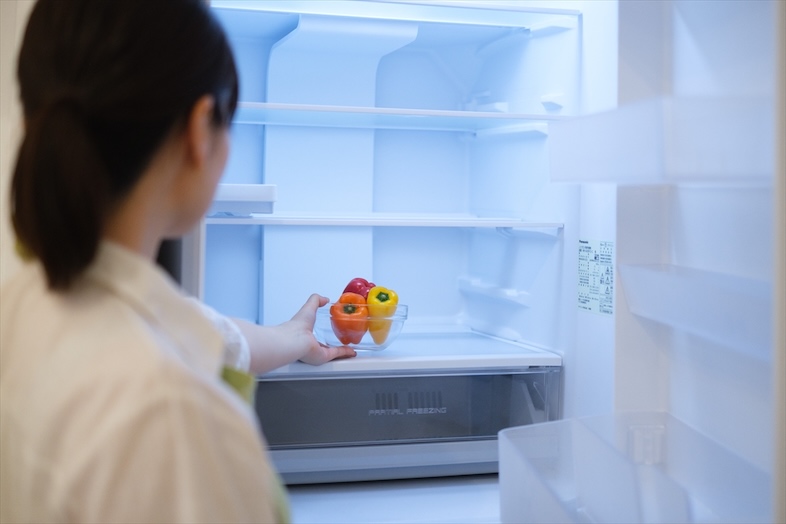 【メインキッチン】冷蔵庫からの出し入れなどの画も撮れる