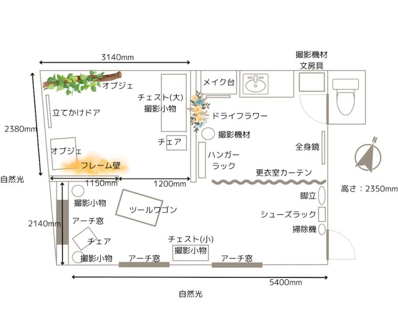 平面図