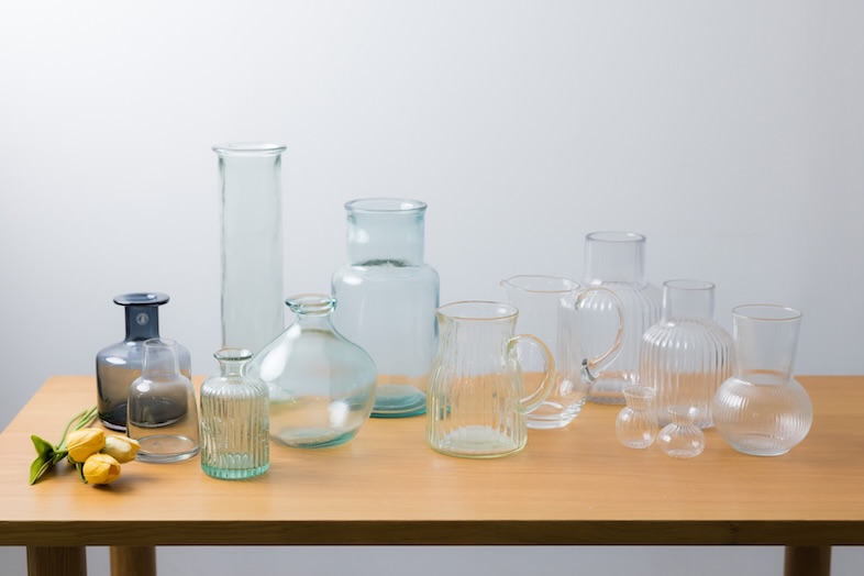 スタジオマド小岩｜【備品】ガラスボトルやフラワーベース