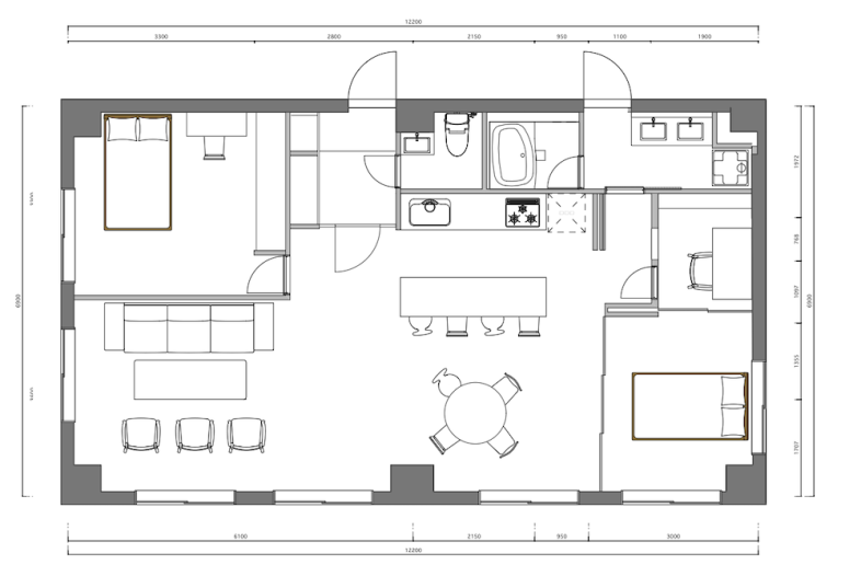 EBISU HOUSE｜平面図