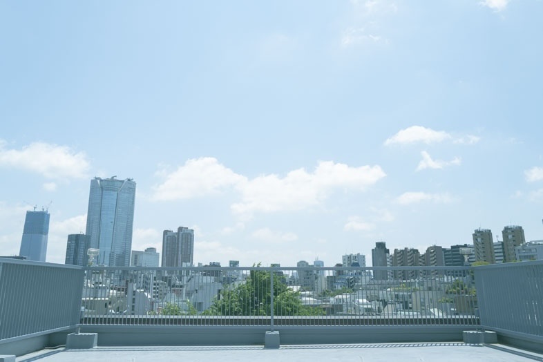 スタジオピーク表参道 1F｜屋上からの眺望