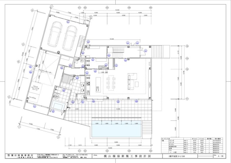 Yokohama K Studio GIFT HOUSE 館山︎｜【平面図】1F