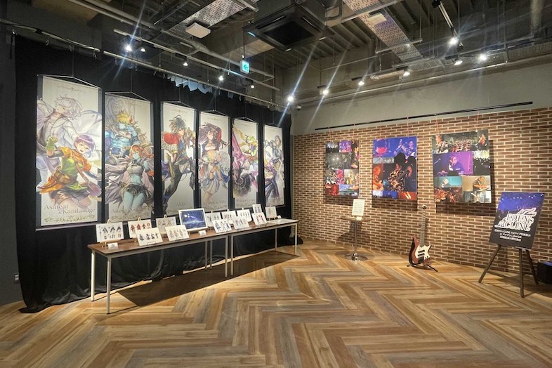 Croak Prime Studio｜生放送ライブ配信と合わせて展示イベントも可能