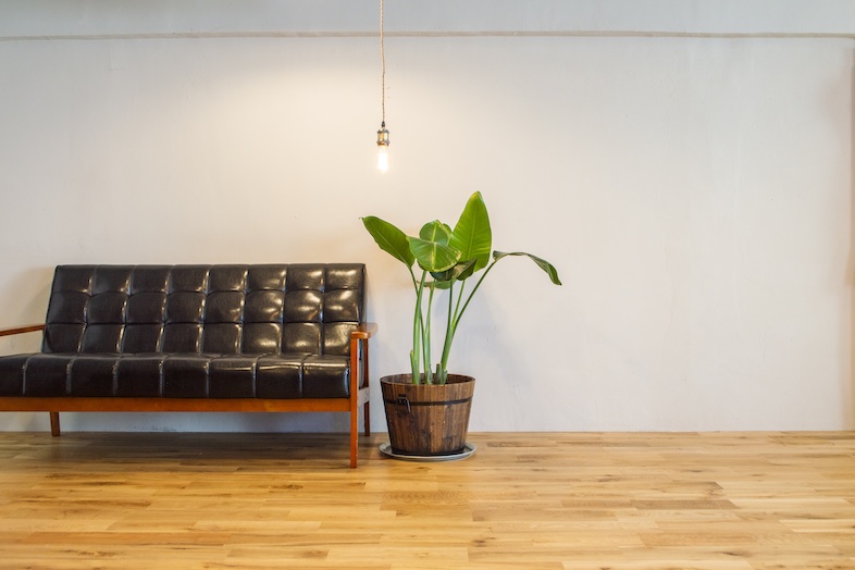 Hobbie McGregor Studio｜白壁×フローリングのシンプルな室内