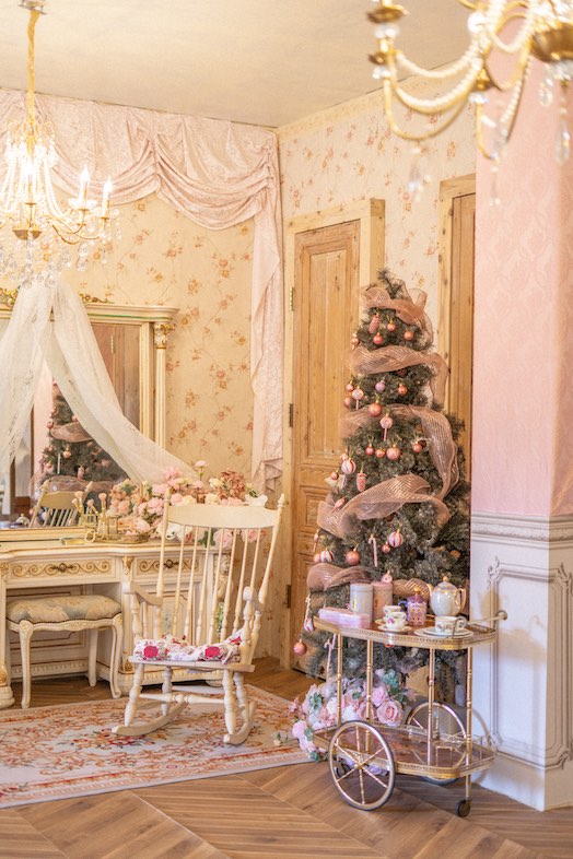 ハナノスミカグループ｜【ルームロサ】クリスマスシーズンに合わせてツリーを使用した撮影も可能です