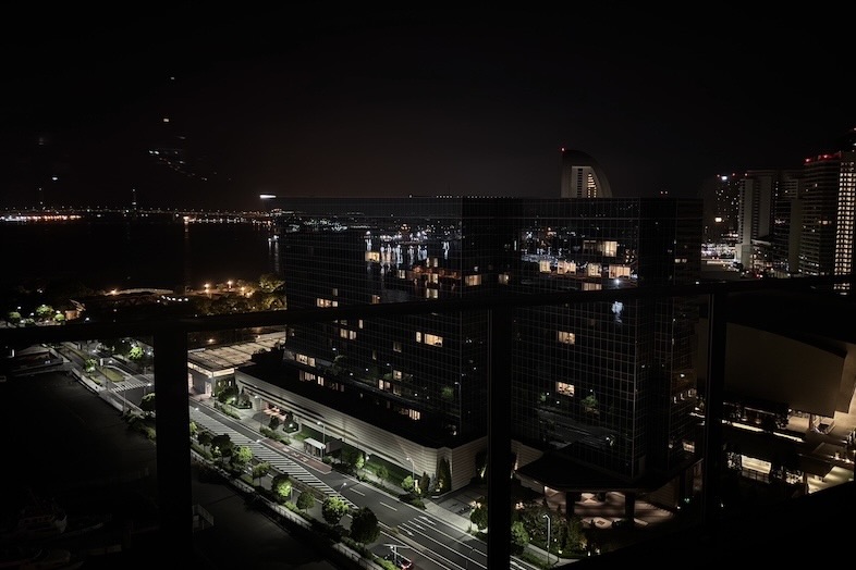 テラスからの夜景