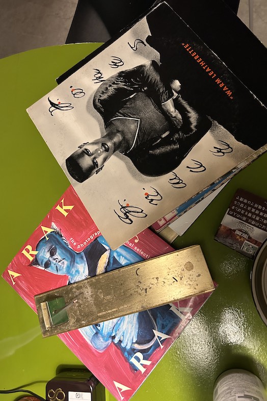 レコードやカルチャー文化の本も充実