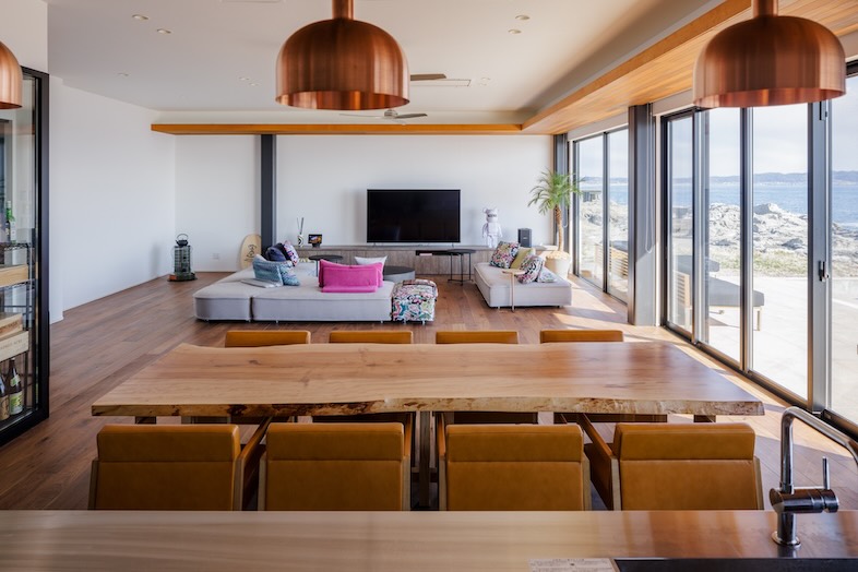 Yokohama K Studio GIFT HOUSE 館山︎｜キッチンからの撮影イメージ