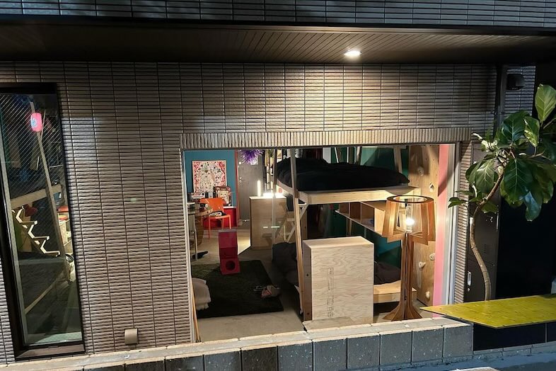 シャッターを開けての撮影も可能