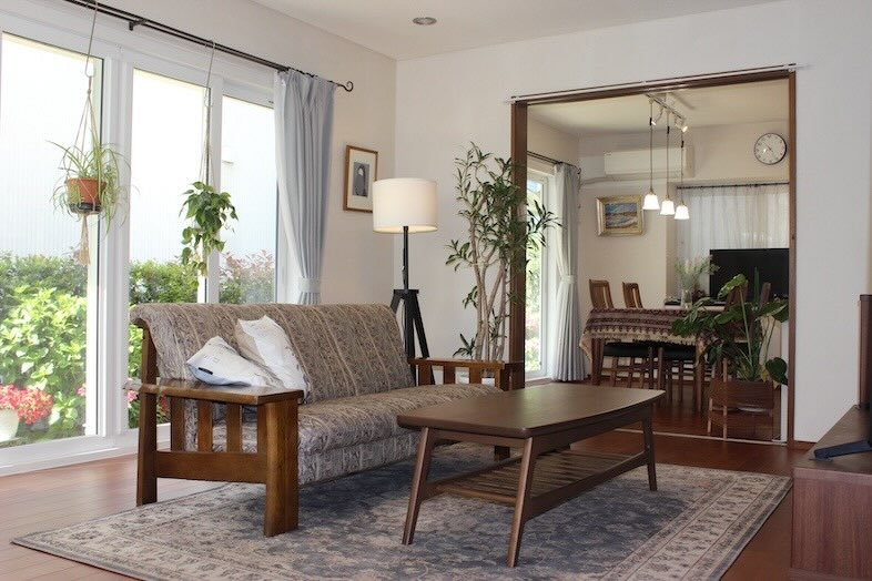 Family Studio Kashiwa｜【1F】家族の中心/くつろぎのリビング